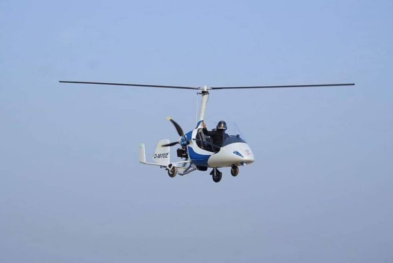 Gyrocopter in Haridwar: Book! Air Safari on the Ganges