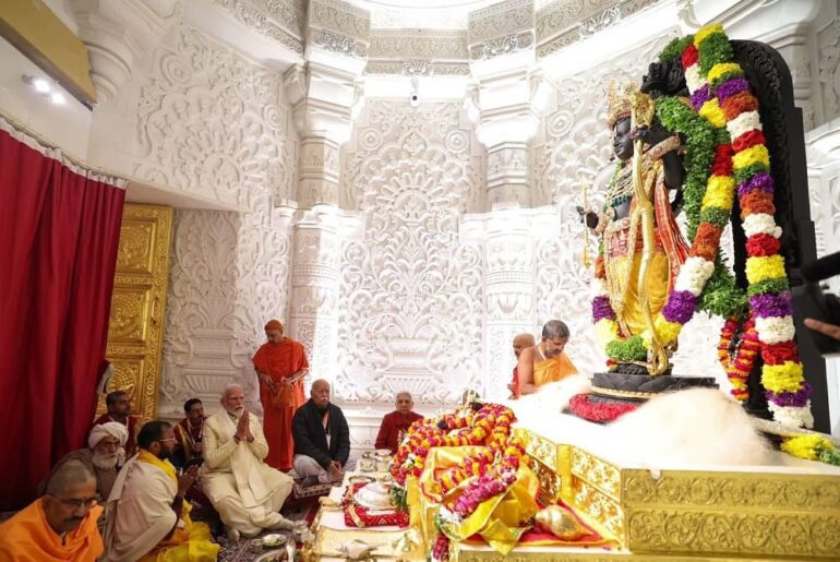 Ram Lalla's idol in Ayodhya