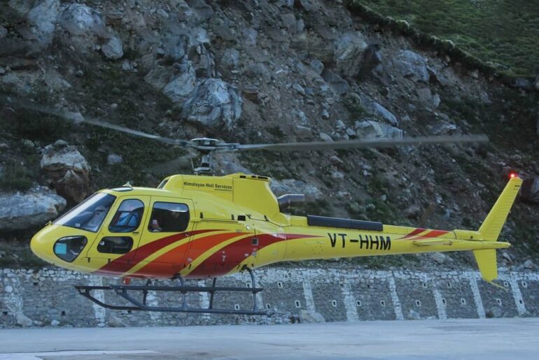 Haldwani to Munsiyari by Helicopter