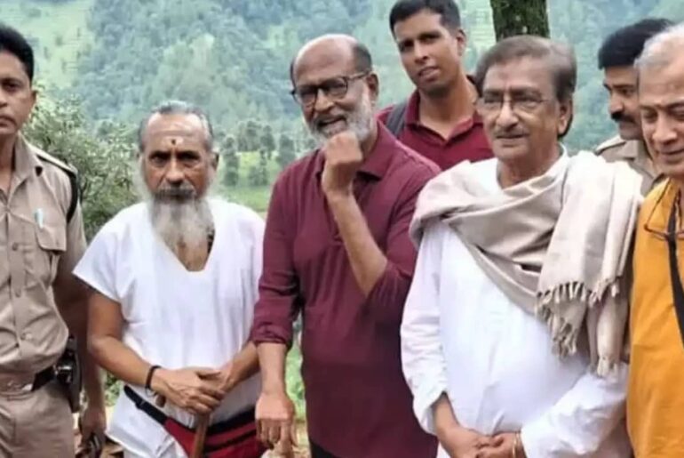 Rajinikanth visit Babaji Cave