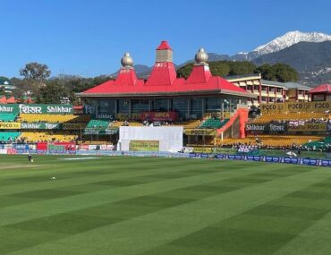 Dharamshala Cricket Stadium in India