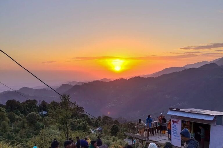 Sunset Point in Rishikesh