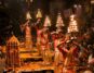 Evening Ganga Aarti Time in Varanasi