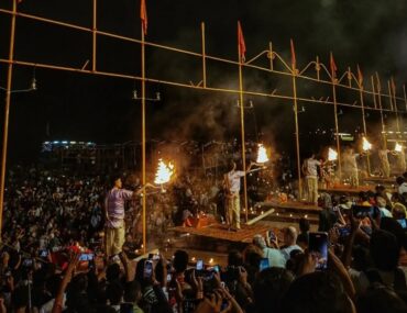 Ganga Aarti Time in Varanasi
