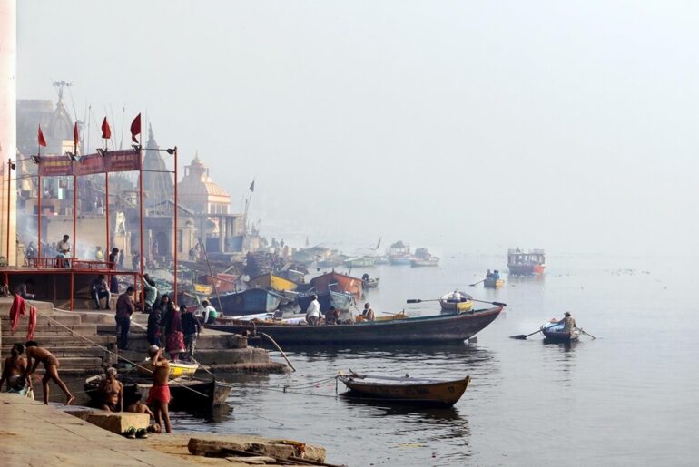 Ghats in Varanasi India