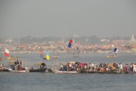 Kashi to Triveni Sangam Distance