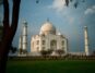 Who built the Taj Mahal in India