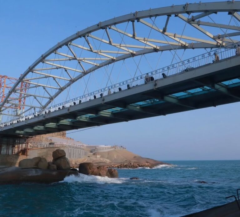 Glass Bridge in Kanyakumari