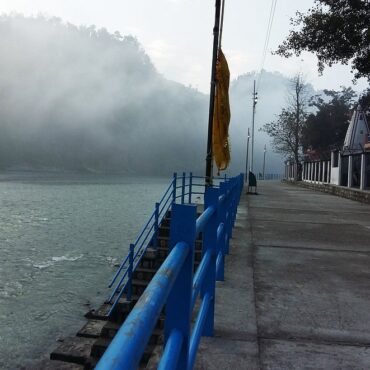 A Serene Stroll Along Aastha Path Rishikesh, Uttarakhand, India