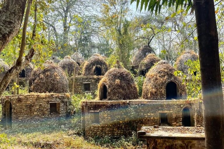 Abandoned Beatles Ashram in Rishikesh