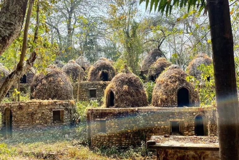 Abandoned Beatles Ashram India