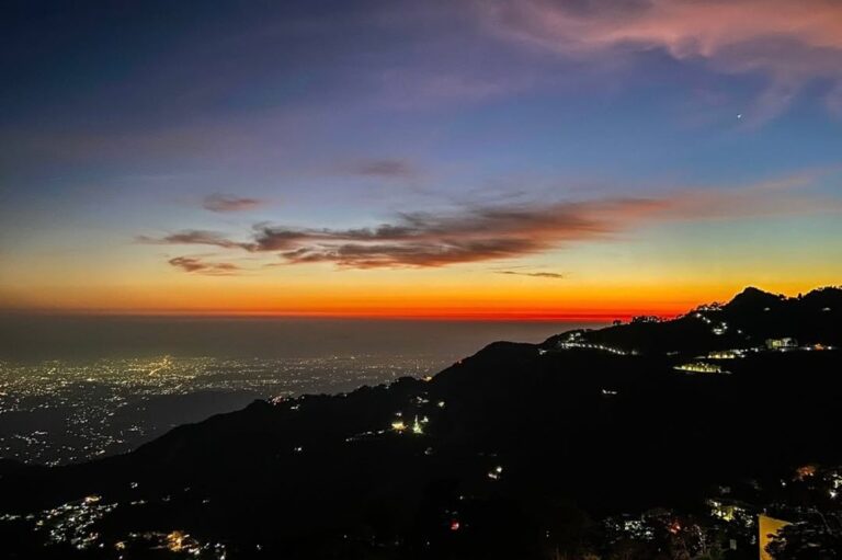 Sunrise Point in Mussoorie