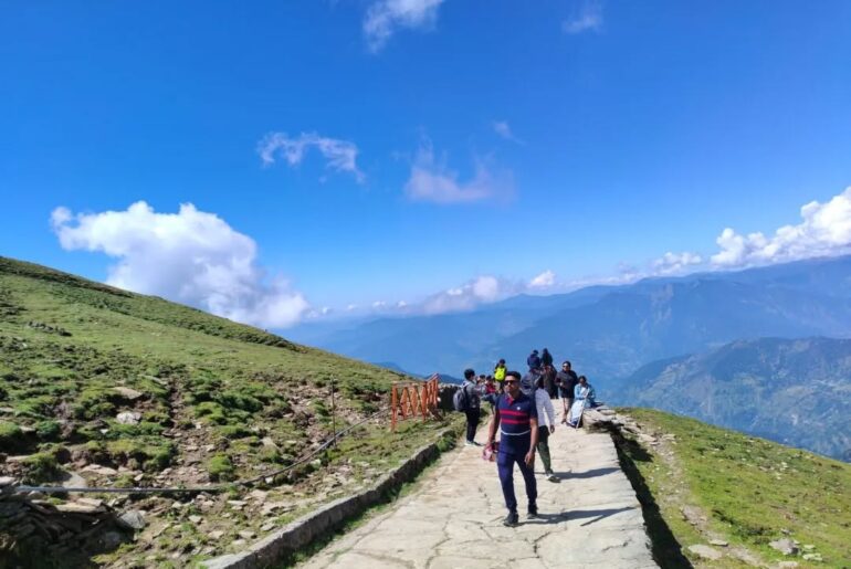 Chopta to Tungnath Distance