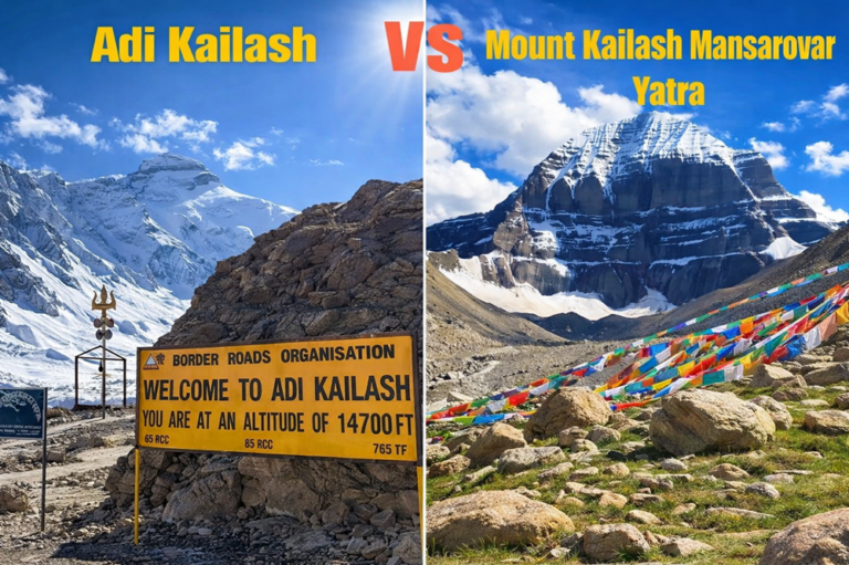 Adi Kailash vs Kailash Mansarovar