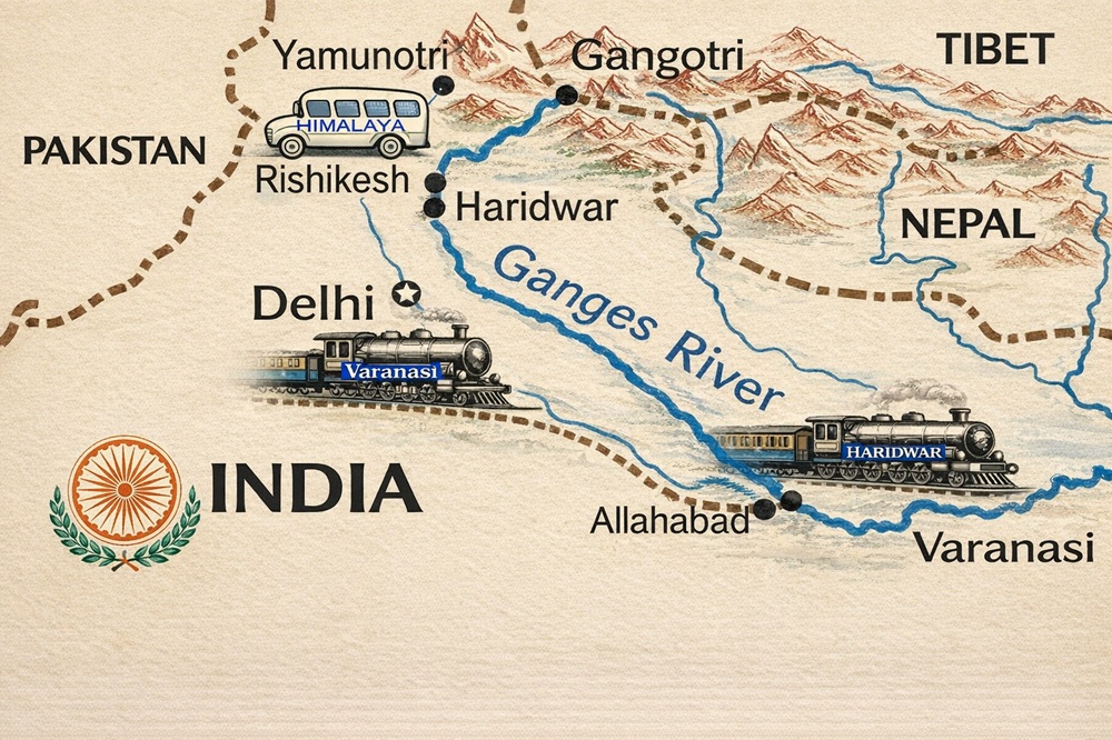 Varanasi to Rishikesh