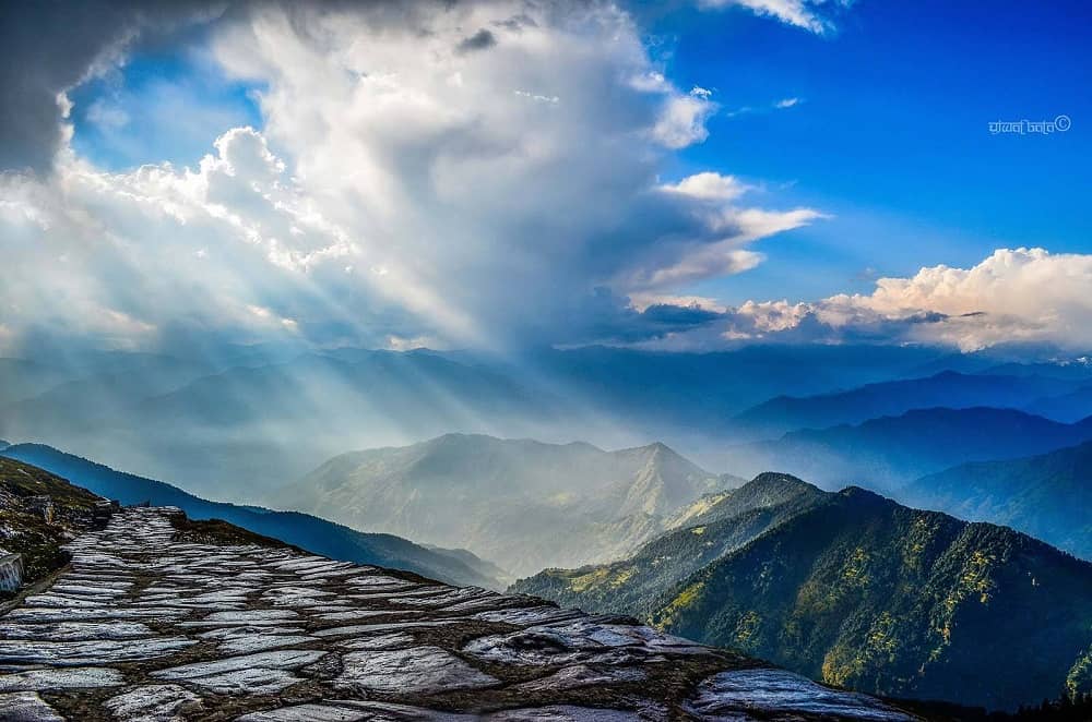 Trekiking Trail Tunganth Temple Chopta
