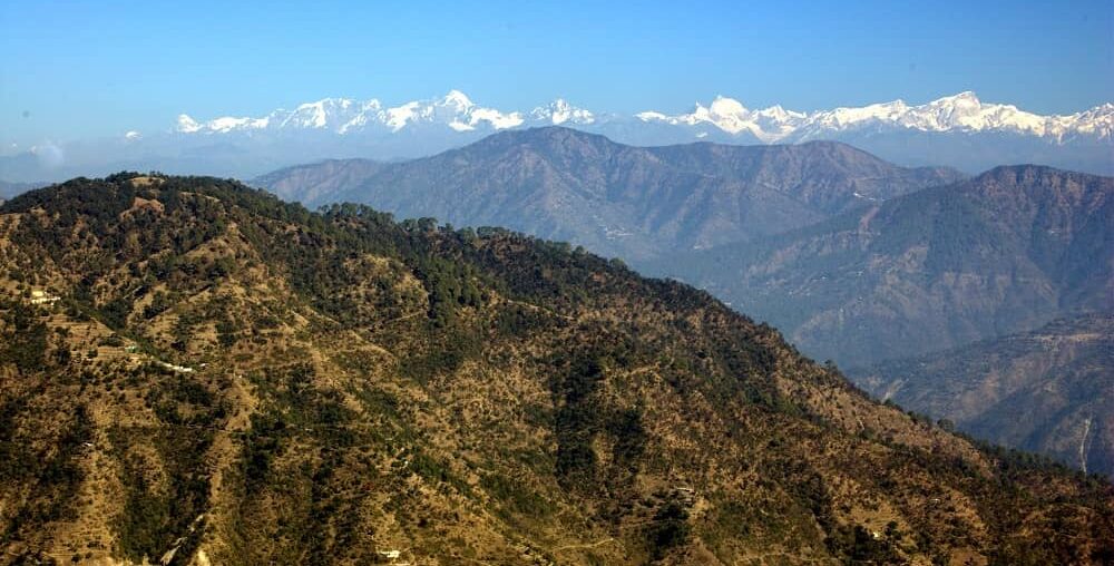 Himalayas Peaks Views from Kunjapuri