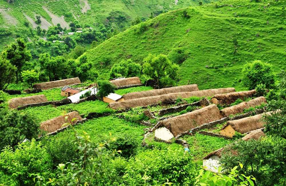 Tradintional Homes Nag Tibba Trek Uttarakhand