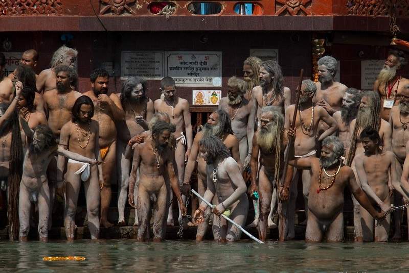 Naga Sadhus in the Maha Kumbha Mela