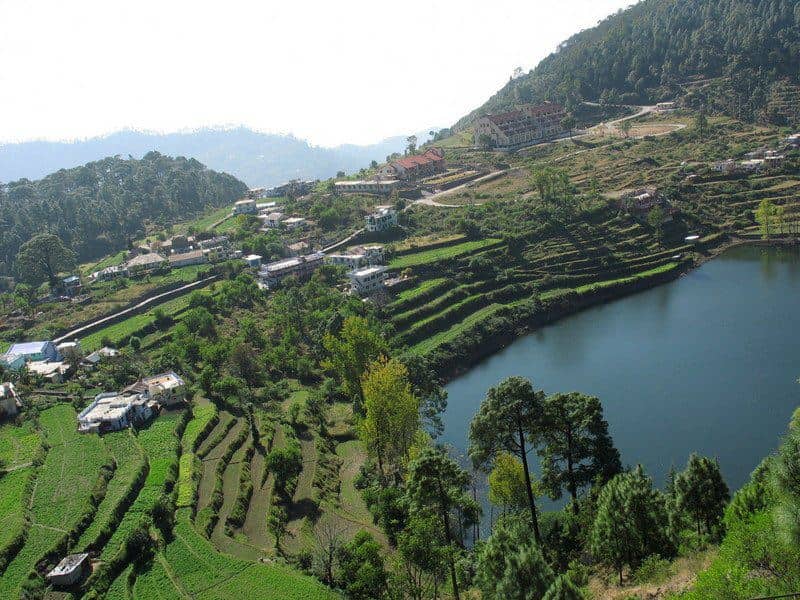 Lake in Ranikhet Uttarakhand