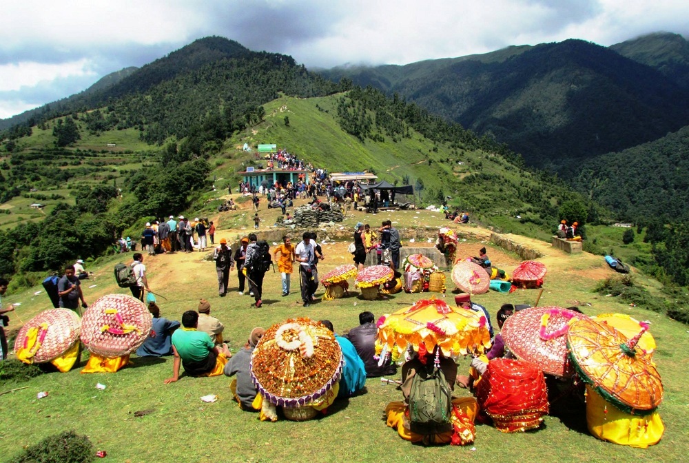 The three-week-long Nanda Devi Raj Jat is a pilgrimage and festival of Uttarakhand in India.