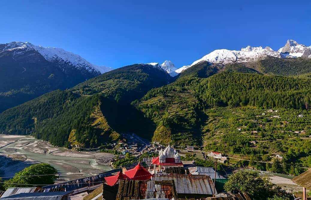Mukhwa village at Harsil valley, Uttarkashi