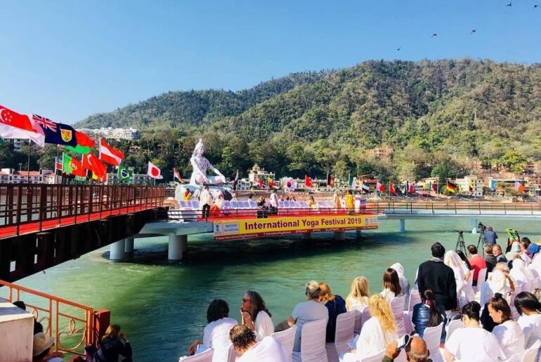 International Yoga festival Rishikesh,India