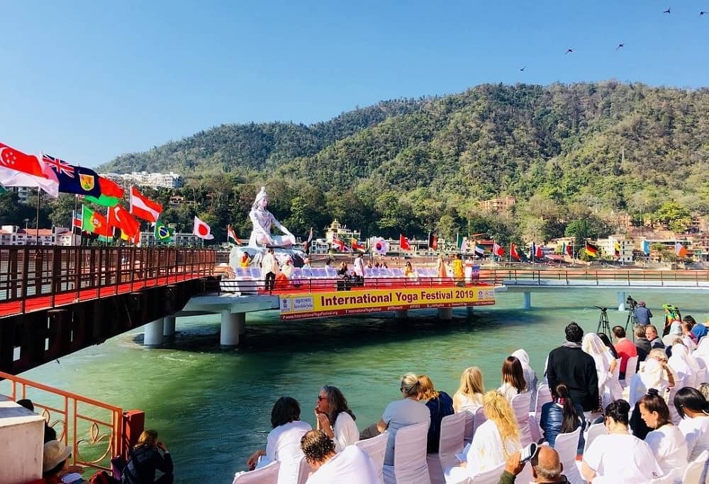 International Yoga festival Rishikesh,India