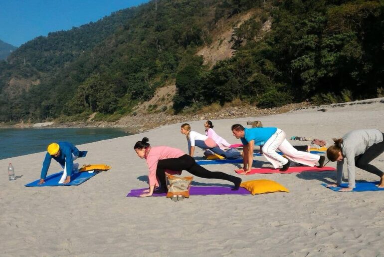 Yoga in Rishikesh India
