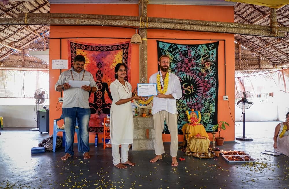Certificate Ceremony in Varkala