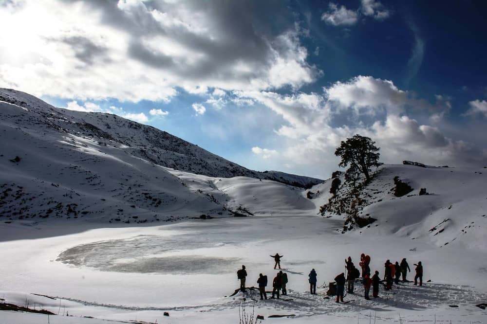 Brahmatal Lake - A Winter Trek in Chamoli District- Uttarakhand