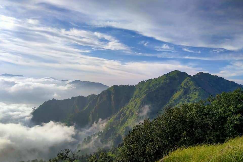 Stunning View from While Trekking to Dashrath Ka Danda