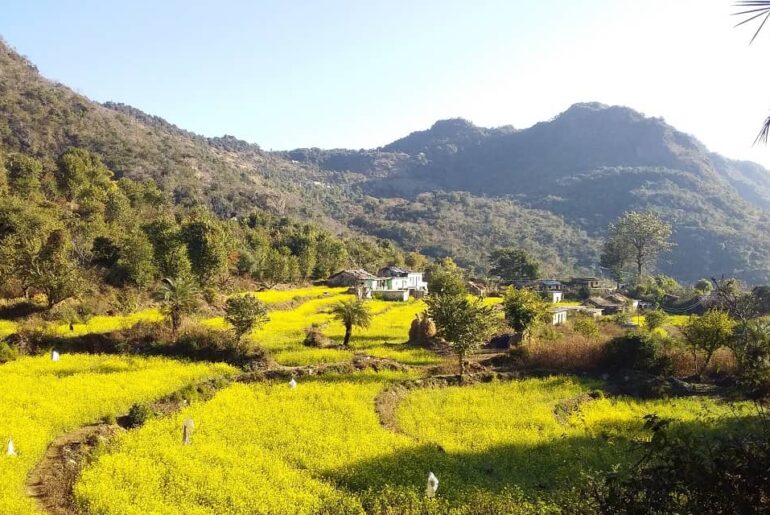 Barkot Village near Rishikesh