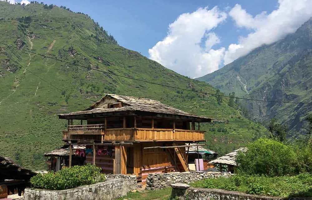 Wooden-Structured House Tons Valley Uttarakhand