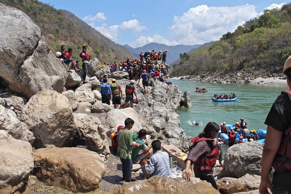 Cliff Jumping Rishikesh