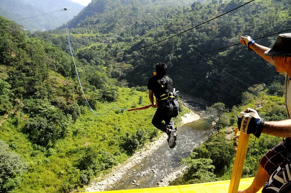 Giant Swing, Rishikesh