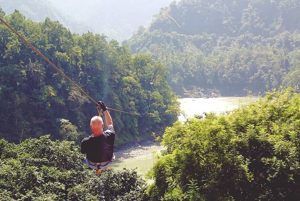 Zipline in Rishikesh