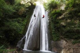 Rappelling in Rishikesh