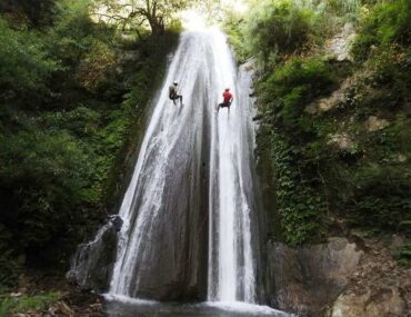 Rappelling in Rishikesh