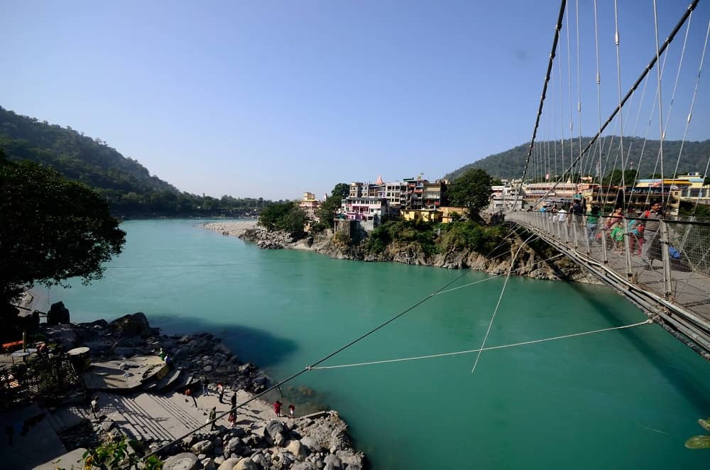 Lakshman Jhula in Rishikesh