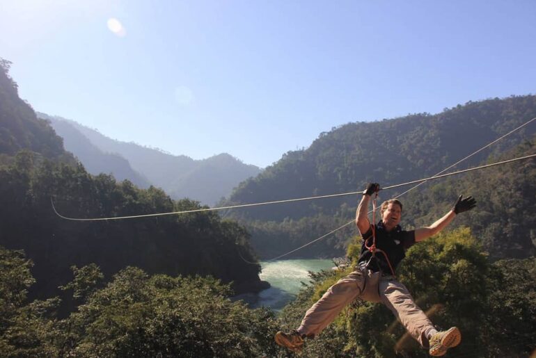 Zipline in Rishikesh