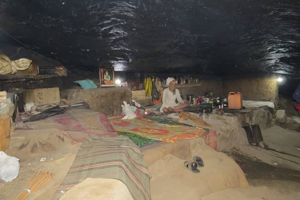Interior of the Cave