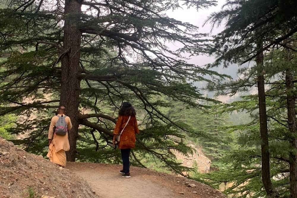 Trekking Trail to the cave