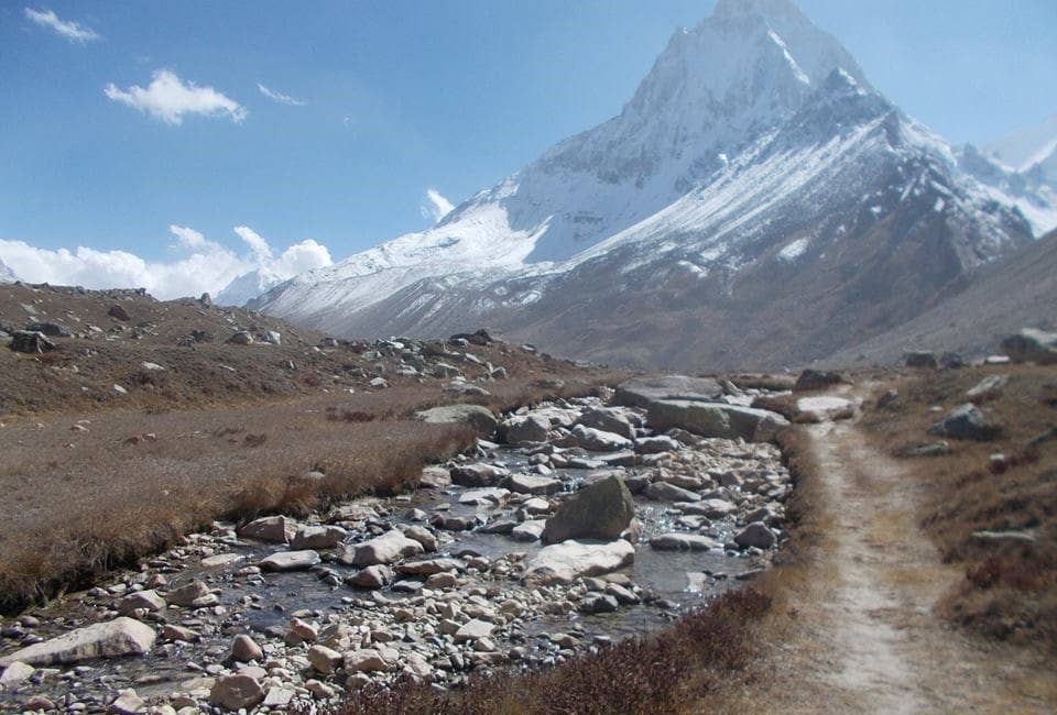 Gaumukh Tapovan trail