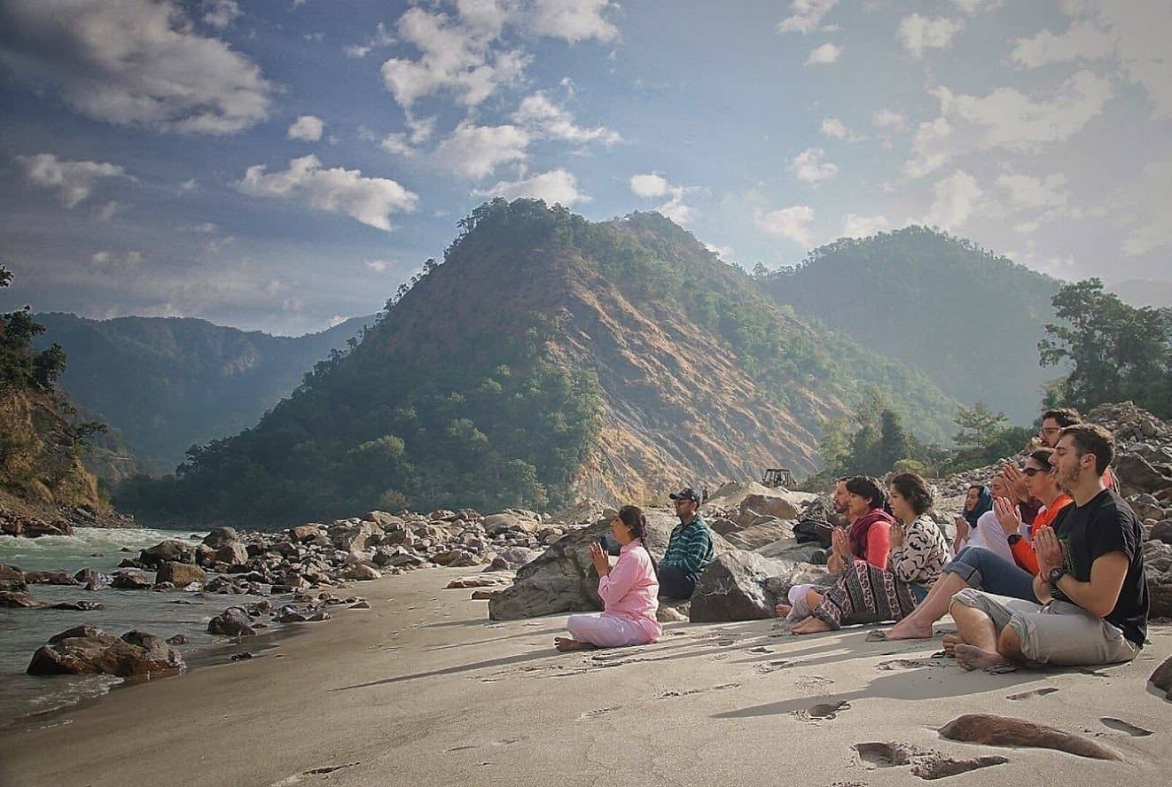 Ganga Beach Meditation