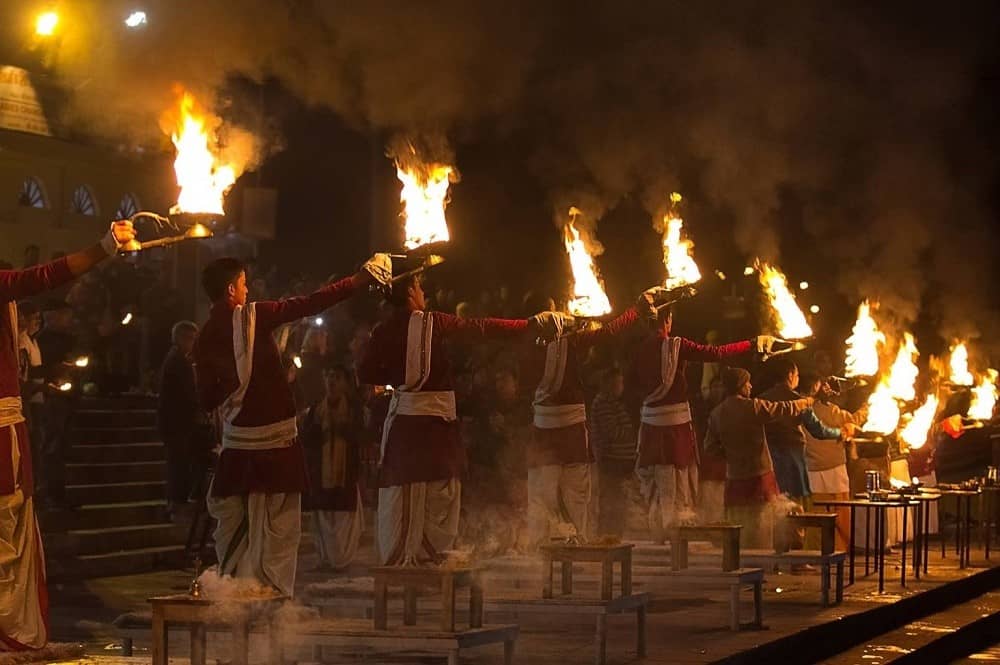 Triveni Ghat Aarti Timing