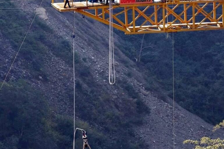 Rishikesh Bungee Jumping Height