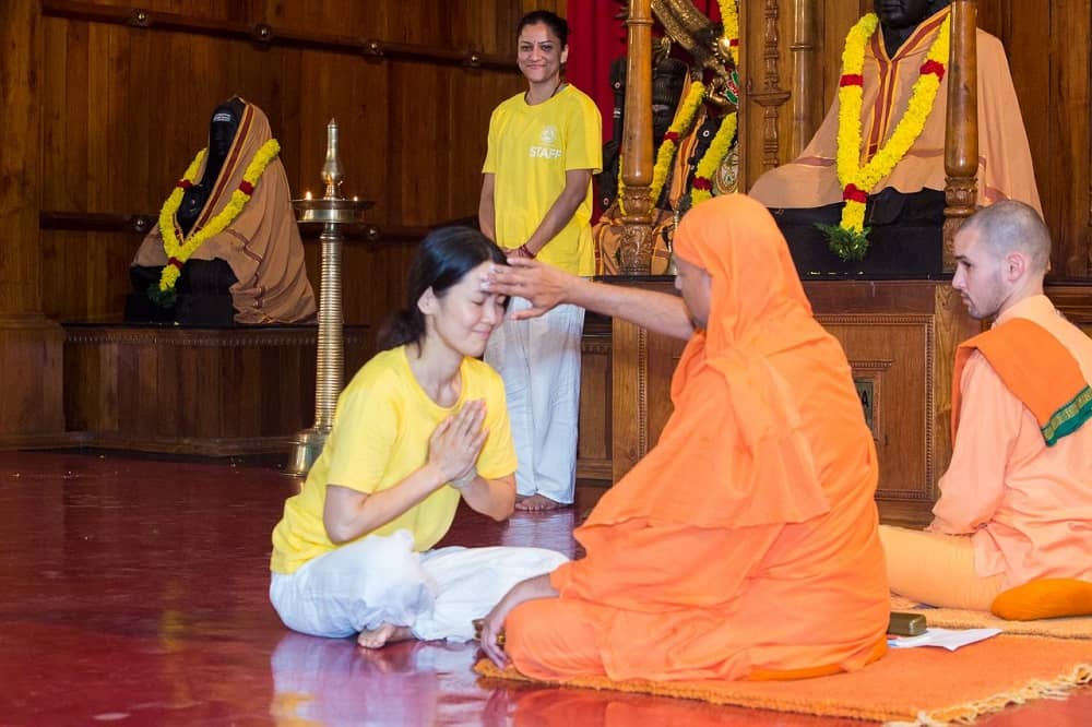 Yoga Intiation ceremony