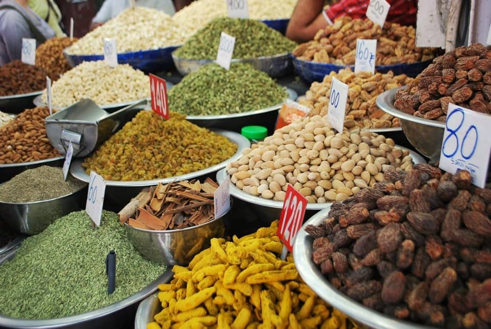 Varanasi spice market