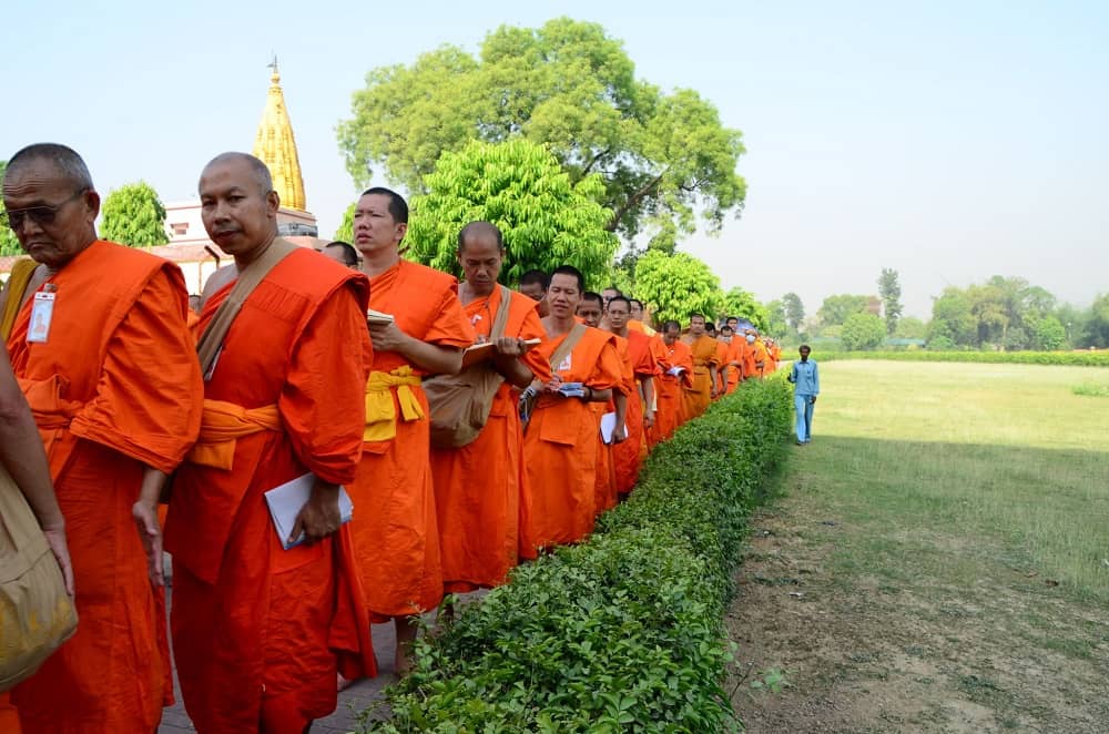 Monaci Buddhisti a Sarnath